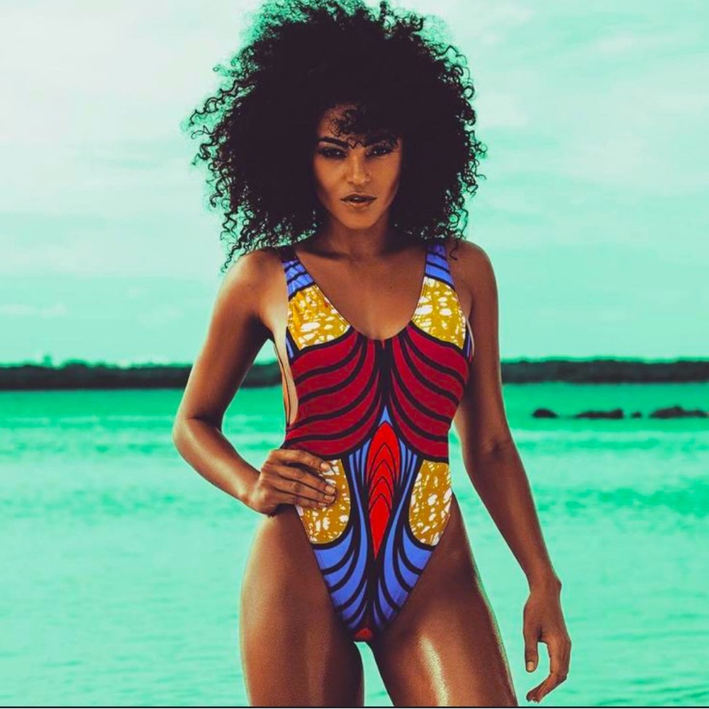 B FYNE Multi color One-Piece NWOT L